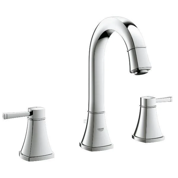 Смеситель на 3 отверстия для раковины Grohe Grandera, хром