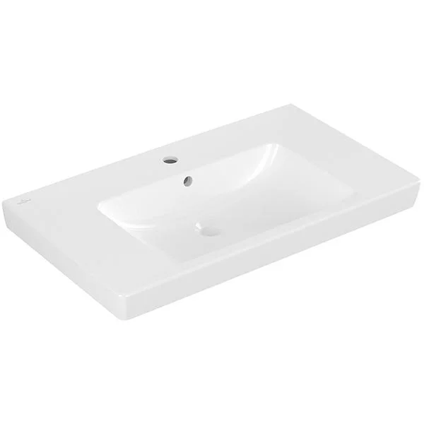 Раковина мебельная Villeroy & Boch Subway 2.0 800×475 мм, цвет: White Alpin