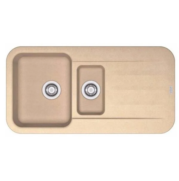 Мойка кухонная Franke Pebel PBG 651 бежевый