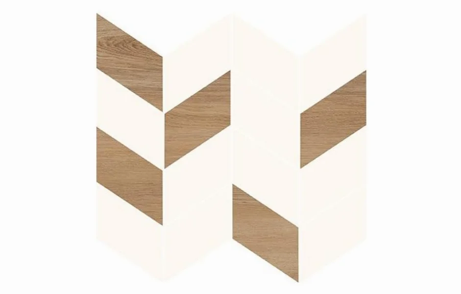 Мозаика Love You White Half SATIN 290x290x11 Opoczno