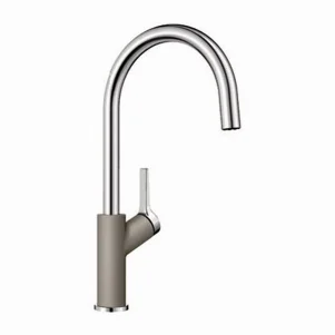 Смеситель для кухни Blanco Carena хром/серый беж