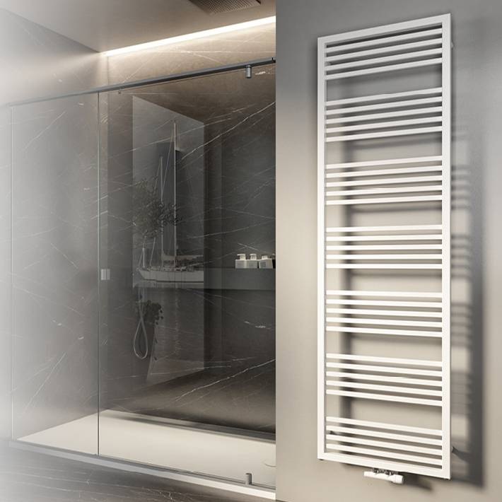 Полотенцесушитель водяной Cordivari Naike Square 1040×530 мм