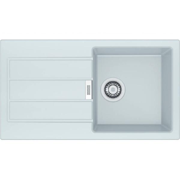 Мойка кухонная Franke Sirius Tectonite SID 611-78 Slim белый