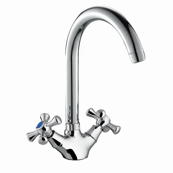 Смеситель для мойки двухвентильный HAIBA SMES HB0378