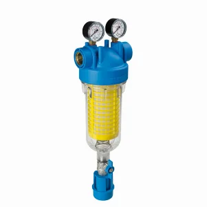 Фильтр самопромывной Atlas Filtri Hydra M Ø 1" OT + картридж RLH 90 mcr (с манометрами), KIT
