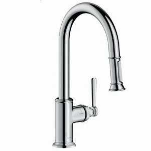 Смеситель для кухни Axor Montreux 180 с выдвижным изливом, хром