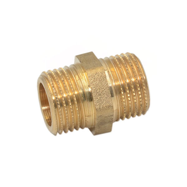 Ніпель латунний Pattaroni Ø 1/4" зовнішня різьба