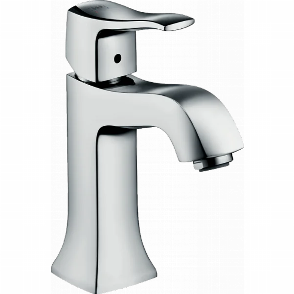 Смеситель для умывальника Hansgrohe Metris Classic, без донного клапана