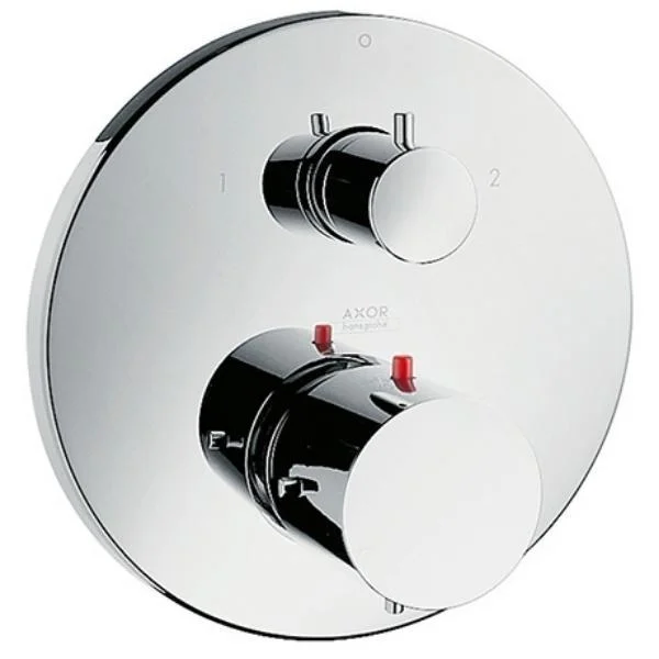 Змішувач-термостат для ванни і душа Axor Starck Ø 170 мм, з запірним вентилем