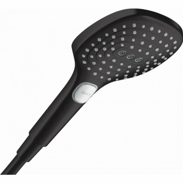 Ручной душ Hansgrohe Raindance Select E 120 3jet, черный матовый 26520670