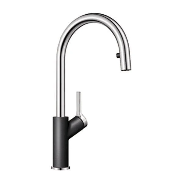 Смеситель для кухни Blanco Carena-S хром/антрацит