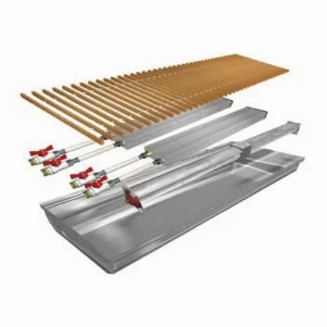 Внутрипольный конвектор Polvax KEM.330x2750x55 мм