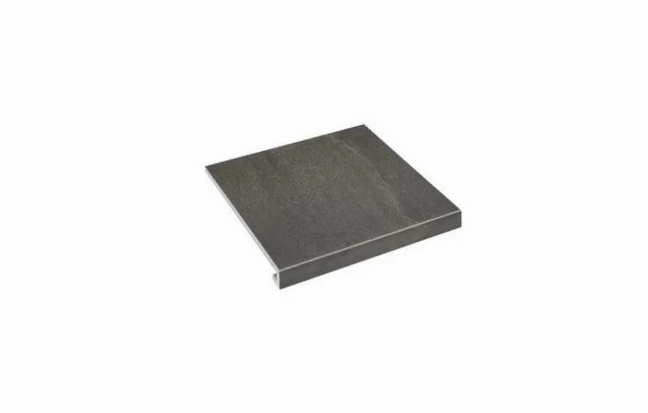 Ступень прямая с капиносом SZRXCL9BRC Calcare Black 300-35x345x9,2 Zeus Ceramica
