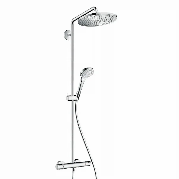 Душевая система с термостатом HANSGROHE Croma Select 280 Air 1jet Showerpipe, хром
