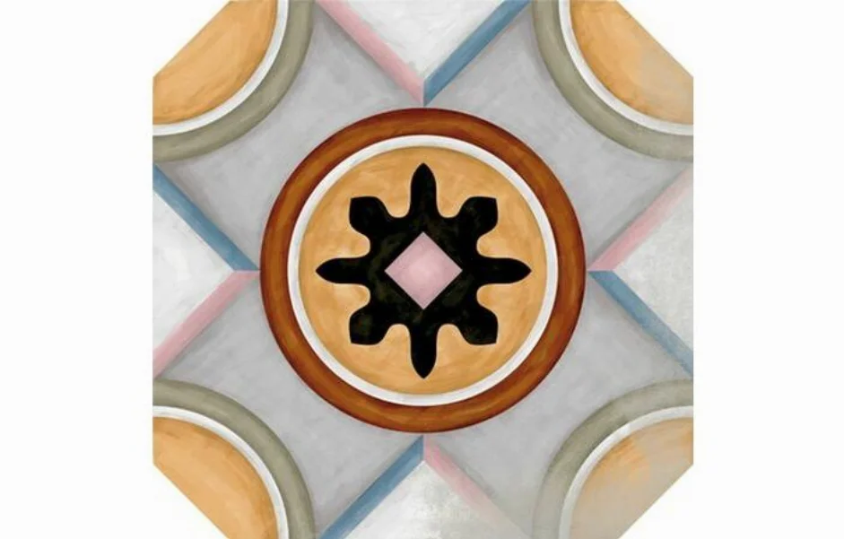 керамогранітна Плитка Octogono Musichalls Multicolor декор 200x200x8 Vives