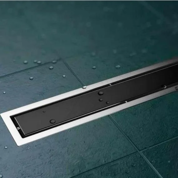 Душевой канал Pestan Confluo Frameless Line MATTE BLACK 650 мм