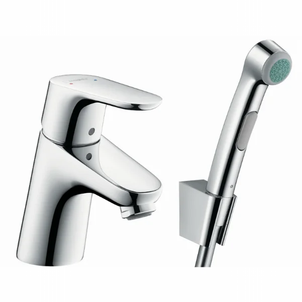 Смеситель Hansgrohe Focus E2 для раковины с гигиеническим душем 31926000