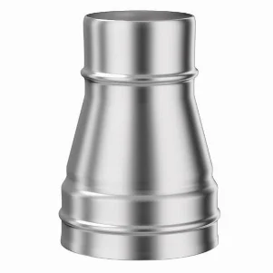 Переходник для дымохода Ø 100 мм (сталь 1,0 мм AISI)