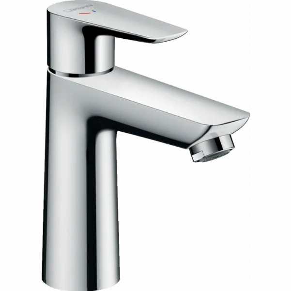 Смеситель Hansgrohe Talis E для раковины 110 CoolStart со сливным гарнитуром, хром 71713000
