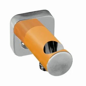 Шланговое подсоединение Tres 48х48 мм оранжевый-хром