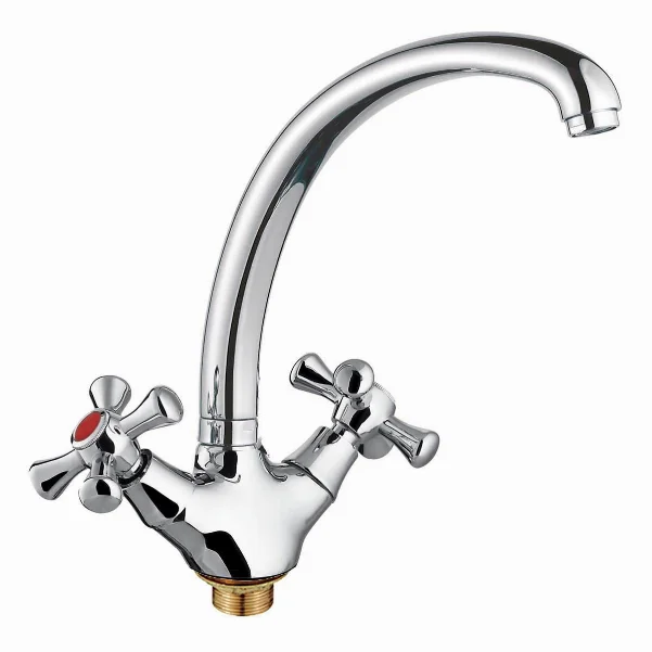 Смеситель для кухни двухвентильный HAIBA SMES HB0375