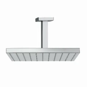 Верхній стельовий душ Tres Full 250х250 мм, 1jet, стельовий кронштейн