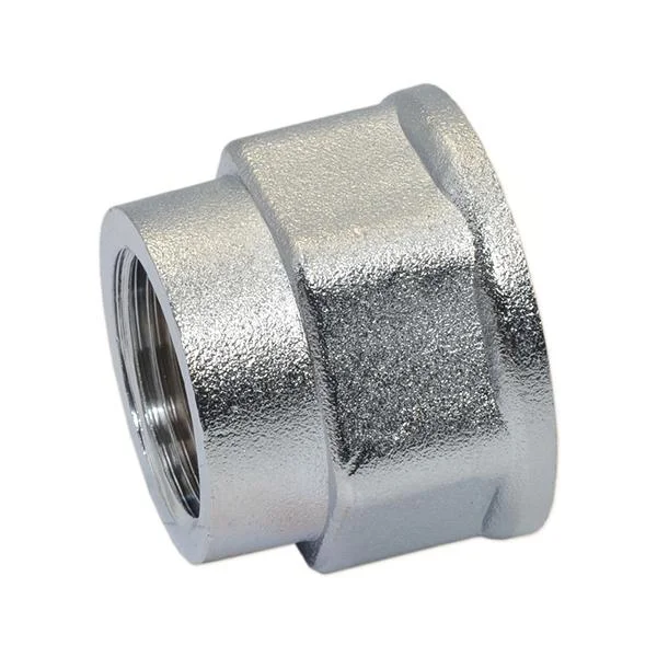 Муфта редукційна хром Pattaroni Ø 1-1/4"×1-1/2" внутрішня різьба