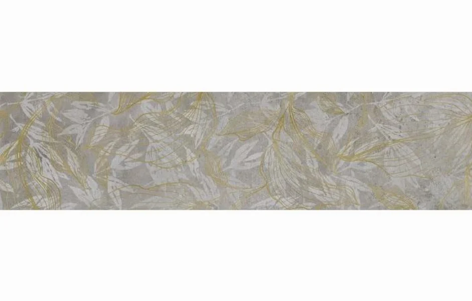 Плитка керамогранитная Softcement Silver Decor Flower RECT 297x1197x8 Cerrad