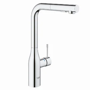 Смеситель сенсорный  для кухни Grohe Essence Foot Control, хром