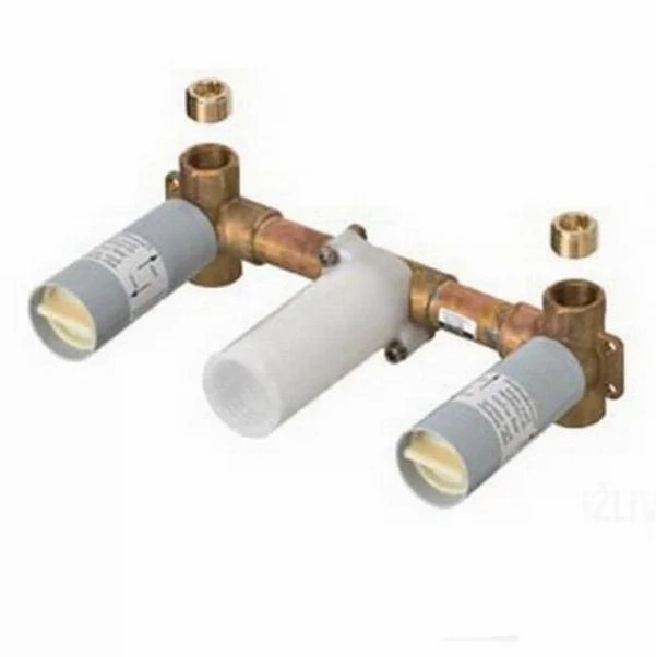 Cкрытая монтажная часть Axor Massaud, для смесителей со стены на 3 отверстия