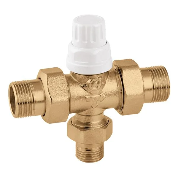 Вентиль зоновий триходовий Caleffi Ø 1″ 10 bar,  0÷95 °C