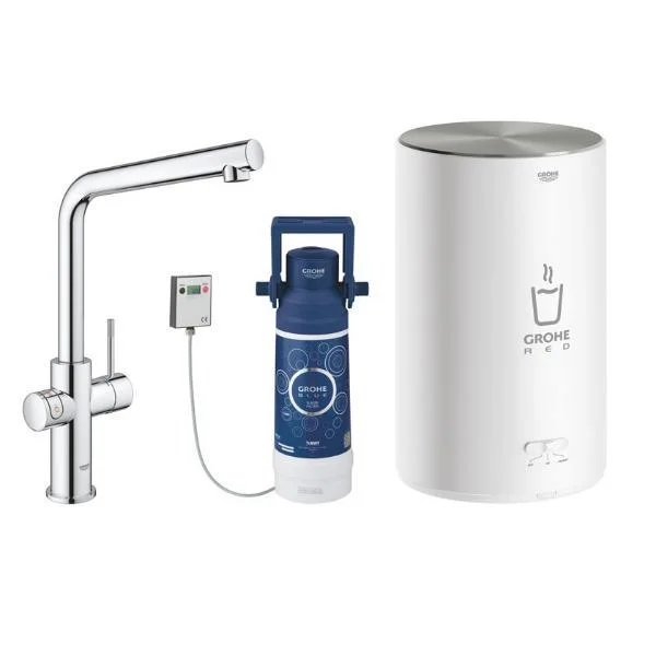 Смеситель для кухни Grohe Red Duo New + бойлер 4 л