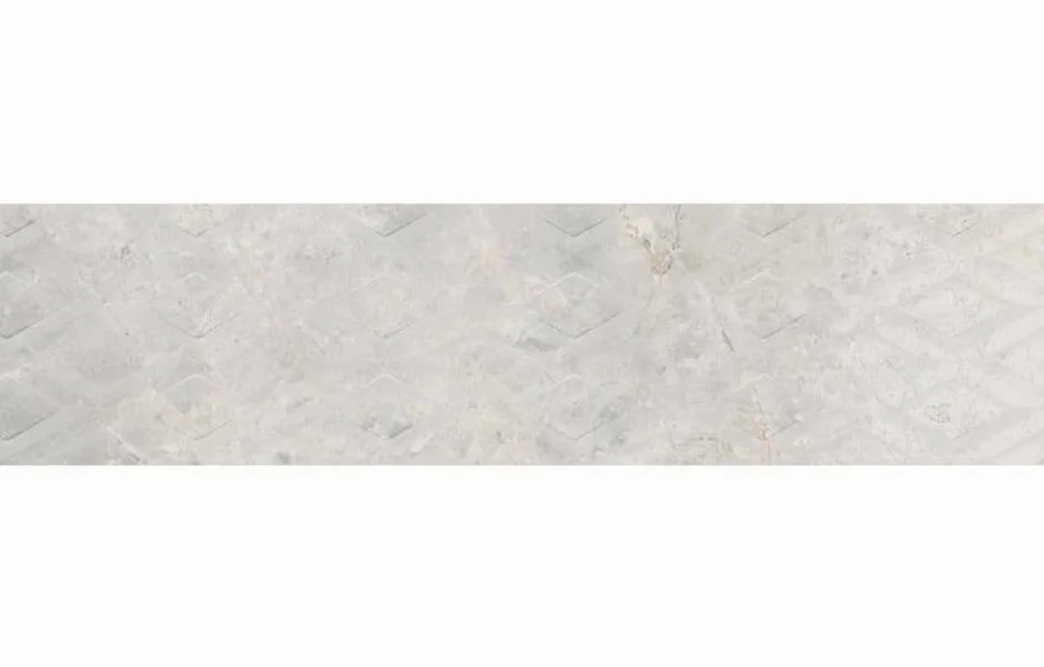 Плитка керамогранитная Masterstone White Decor Geo RECT 297x1197x8 Cerrad