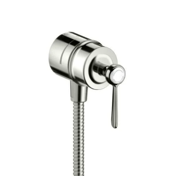 Шлангове під'єднування Axor Montreux Fixfit Stop 1/2" длвга рукоятка, колір: хром