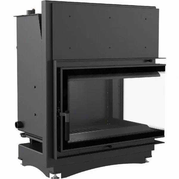 Камінна топка Kratki Zuzia PW 19 BS Deco 19,0 кВт, права