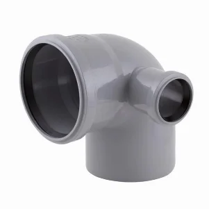 Колено канализационное Reiger Triple Safe Ø 110×50/90°×90° отвод в право