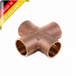 Хрестовина мідна Sanha Ø 28 мм