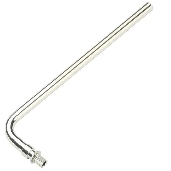 Трубка для подключения радиатора L-подобная General Fittings Ø 20×15/L=250 мм (код. 3400.K2)