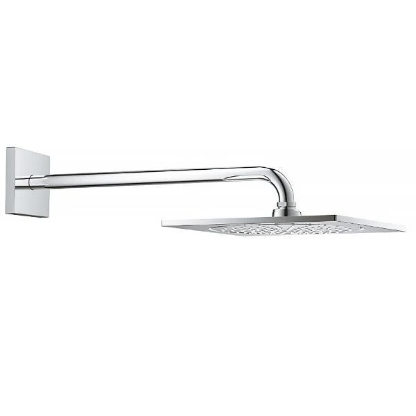 Верхній душ Grohe Rainshower F-Series 10" 254 мм, з кронштейном L=422 мм