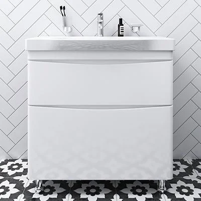 Тумба з раковиною підлогова Am.Pm Like 80 см