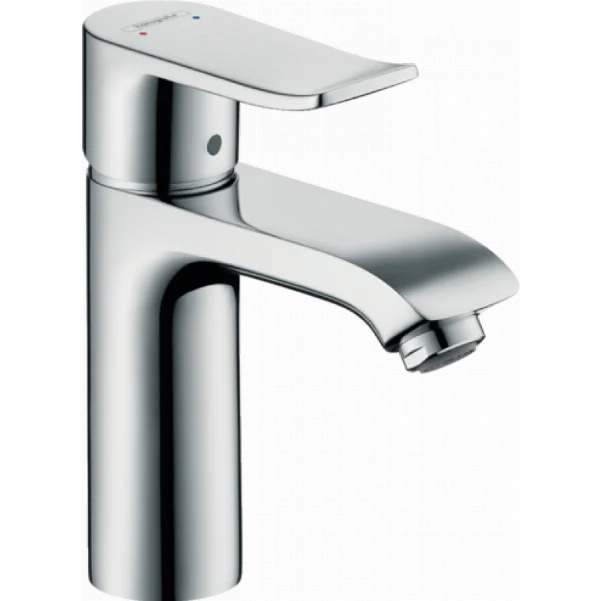 Змішувач Hansgrohe Metris 110 LowFlow з донним клапаном 31203000