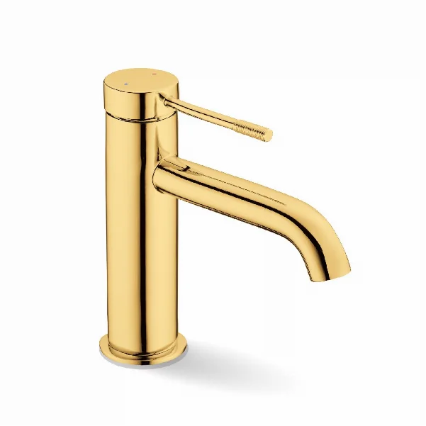 Змішувач для умивальника Fado Lira, колір: золотий матовий