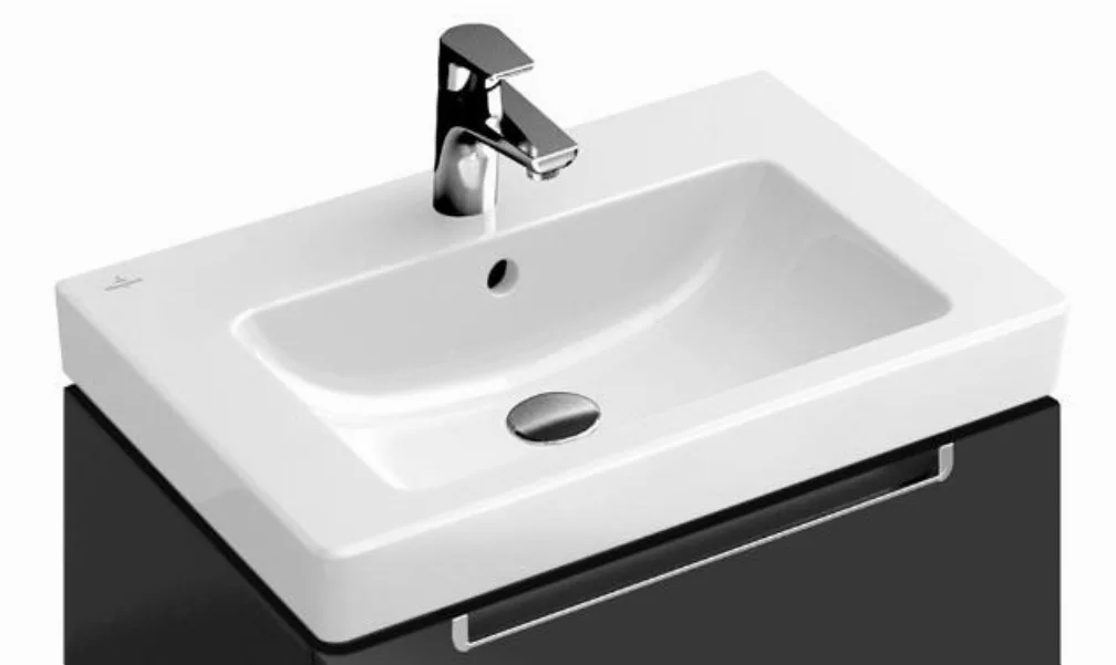 Мебельная раковина Villeroy & Boch Subway 2.0 650×470 мм, белый