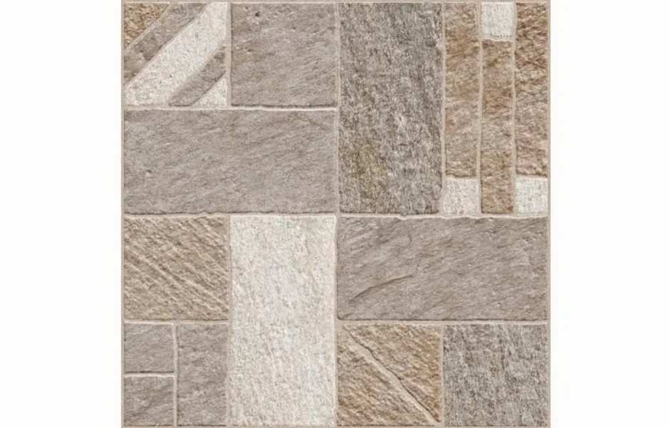 Плитка керамогранитная Misto Mattone Коричневый 400x400x8 Golden Tile