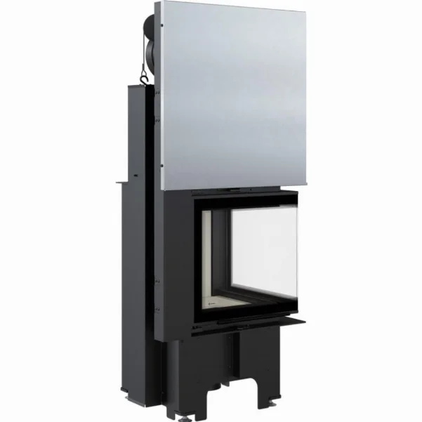 Камінна топка Kratki VN 480/480 BS 8,0 кВт, права - гільйотина