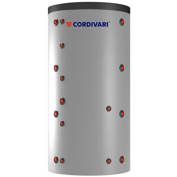 Буферная емкость теплоаккумулятор Cordivari Puffer VC 750 литров (2 теплообменника, мягкая съемная изоляция)