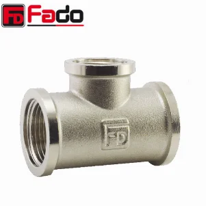 Трійник редукційний FADO Fit Nickel Ø 1"×3/4"×1"