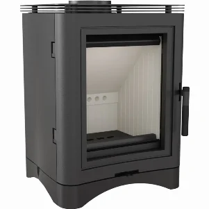 Стальная печь-камин Kratki Koza K5 - 7,0 кВт, дымоход Ø 130 мм