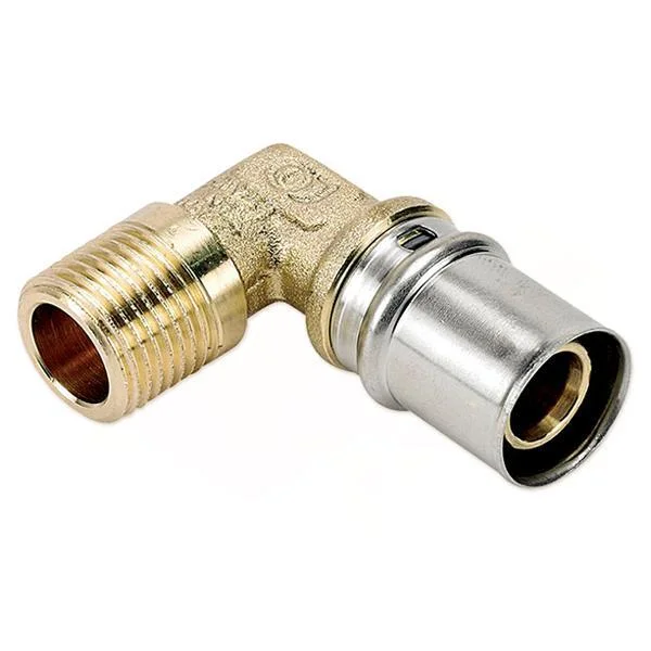 Коліно прес Bonomi Ø 20×3/4" зовнішня різьба