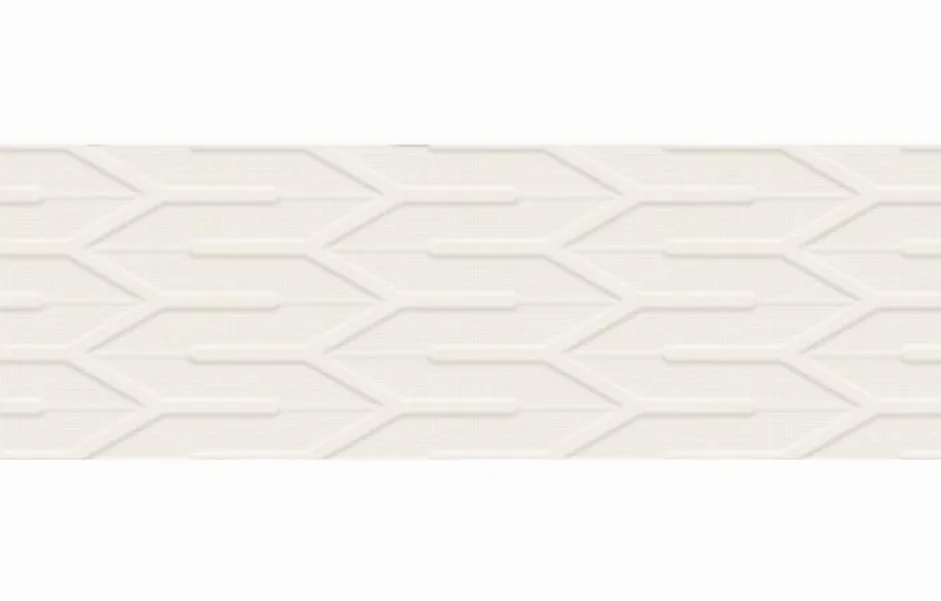 Плитка настенная Nightwish Bianco B RECT STR 250x750x9 Paradyz